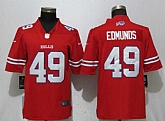 Nike Bills 49 Tremaine Edmunds Red Color Rush Limited Jersey,baseball caps,new era cap wholesale,wholesale hats